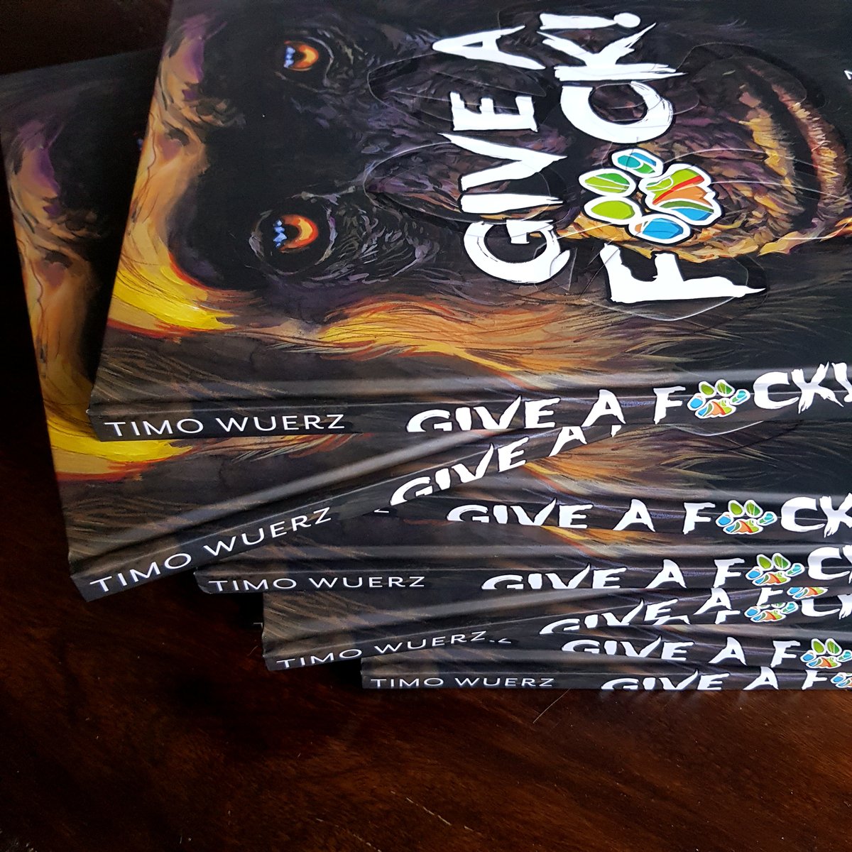 Image of NEW! - GIVE A FUCK! - BOOK