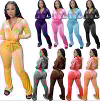 Image 1 of Velour set