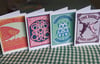 Mixed pack of eco matchbox cards
