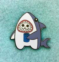 Clitty Cat Shark Hard Enamel Pin