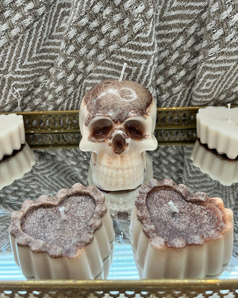 Brown sugar cinnamon skull heart bundle