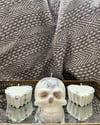 Lavender wormwood peony skull heart bundle