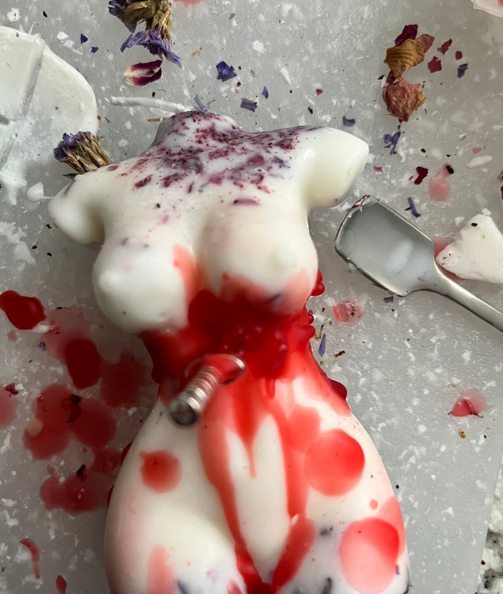 Blood bath babe