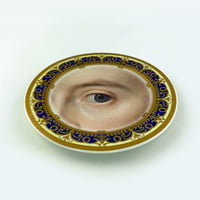 Image 2 of Lover Eye Blue - Fine China Plate - #0785