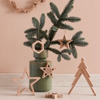 Image 5 of Wooden Stars - 2 Large