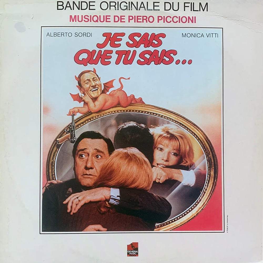 Piero Piccioni - Bande Originale Du Film "Je Sais Que Tu Sais..." (Général Music - 1983)