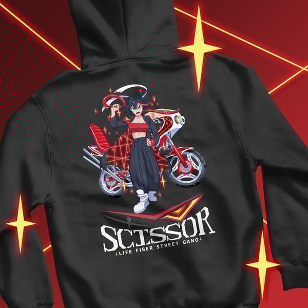 Image of Scissor - Life Fiber Street Gang Hoodie