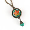 Reversible Starfish and Shell Necklace