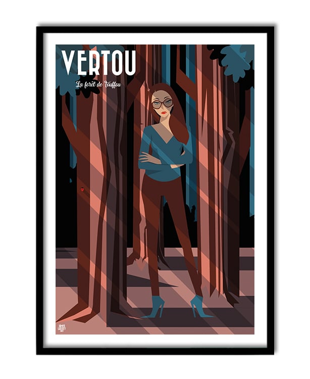 Image of Vertou "La fôret de Touffou" 50x70cm