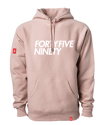 ASH ROSE 4590 TYPEFACE HOODIE 