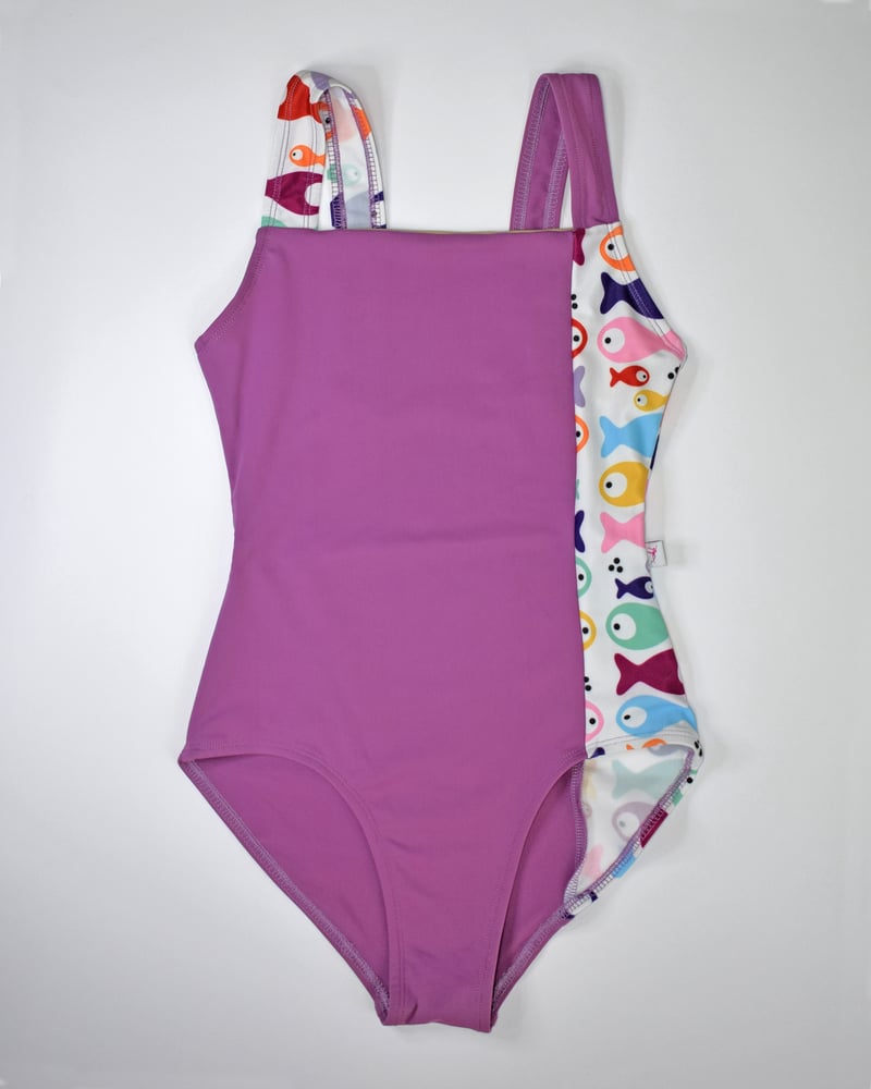 Image of AMORE leotard - pattern