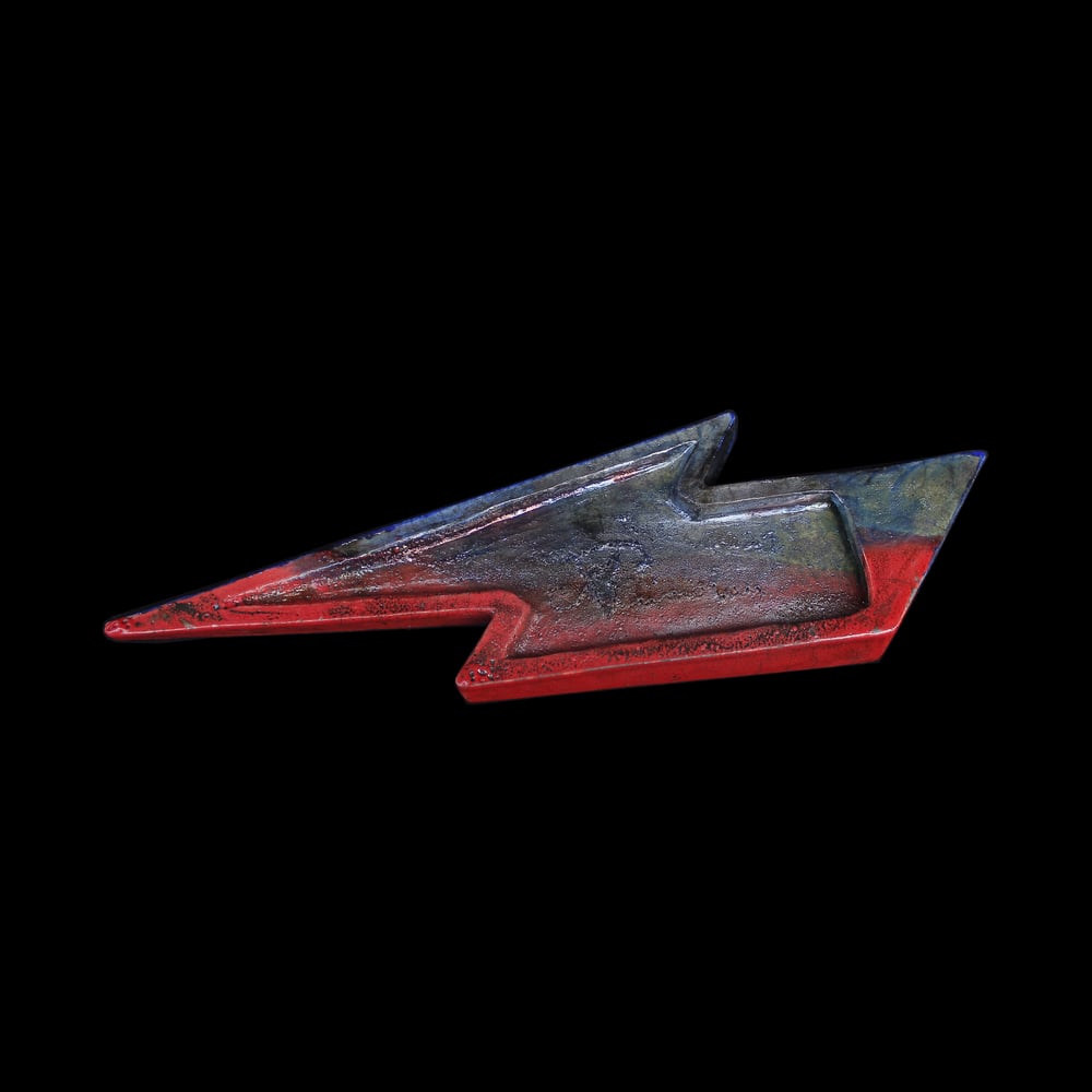 'Starman' Raku Lightning Bolt