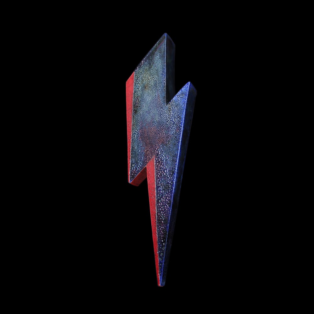 'Starman' Raku Lightning Bolt
