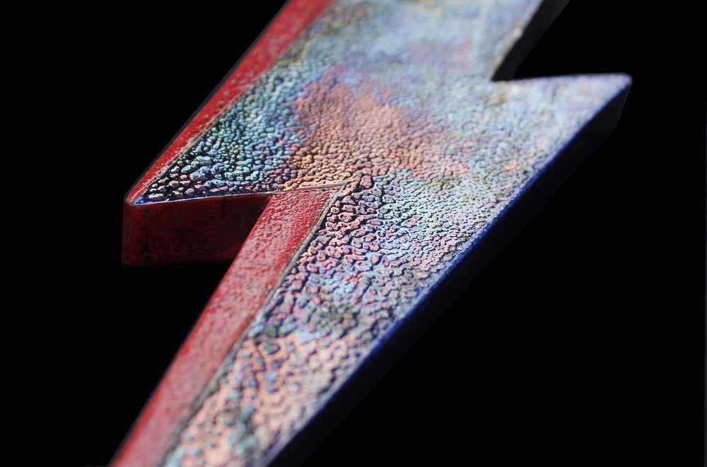 'Starman' Raku Lightning Bolt
