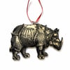 Rhino Tree Ornament