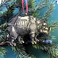 Image 4 of Rhino Tree Ornament