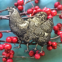 Image 3 of Chicken Tree Ornament