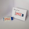 Smile clay pin