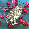 Barn Owl Tree Ornament