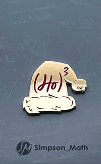 Image 3 of Ho Cubed Enamel Pin