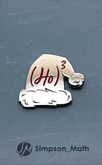 Image 4 of Ho Cubed Enamel Pin