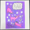 "Looking 4 The Magic" Risograph Print