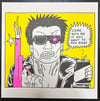 "Fkn Rage" Risograph Print