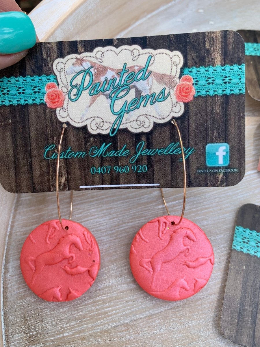 Image of Horse statement earrings 