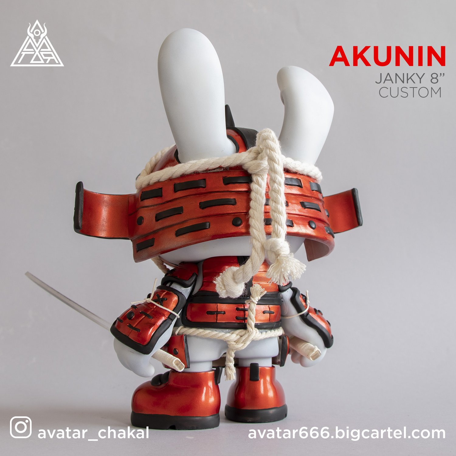 Image of Akunin Janky custom 8"