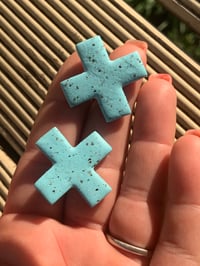 Image 3 of Cross studs large 