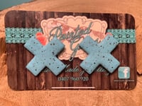 Image 2 of Cross studs large 