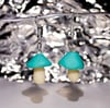 Glowing Mushroom Earrings