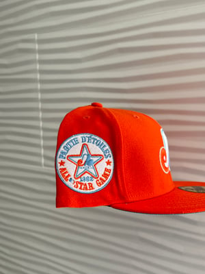 Image of Orange Montreal Expos Fitted Hats