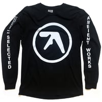 Image 1 of Selected Ambient Works long sleeve T-shirt (Black)