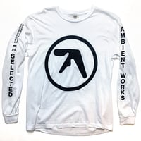 Image 1 of Selected Ambient Works long sleeve T-shirt (White)