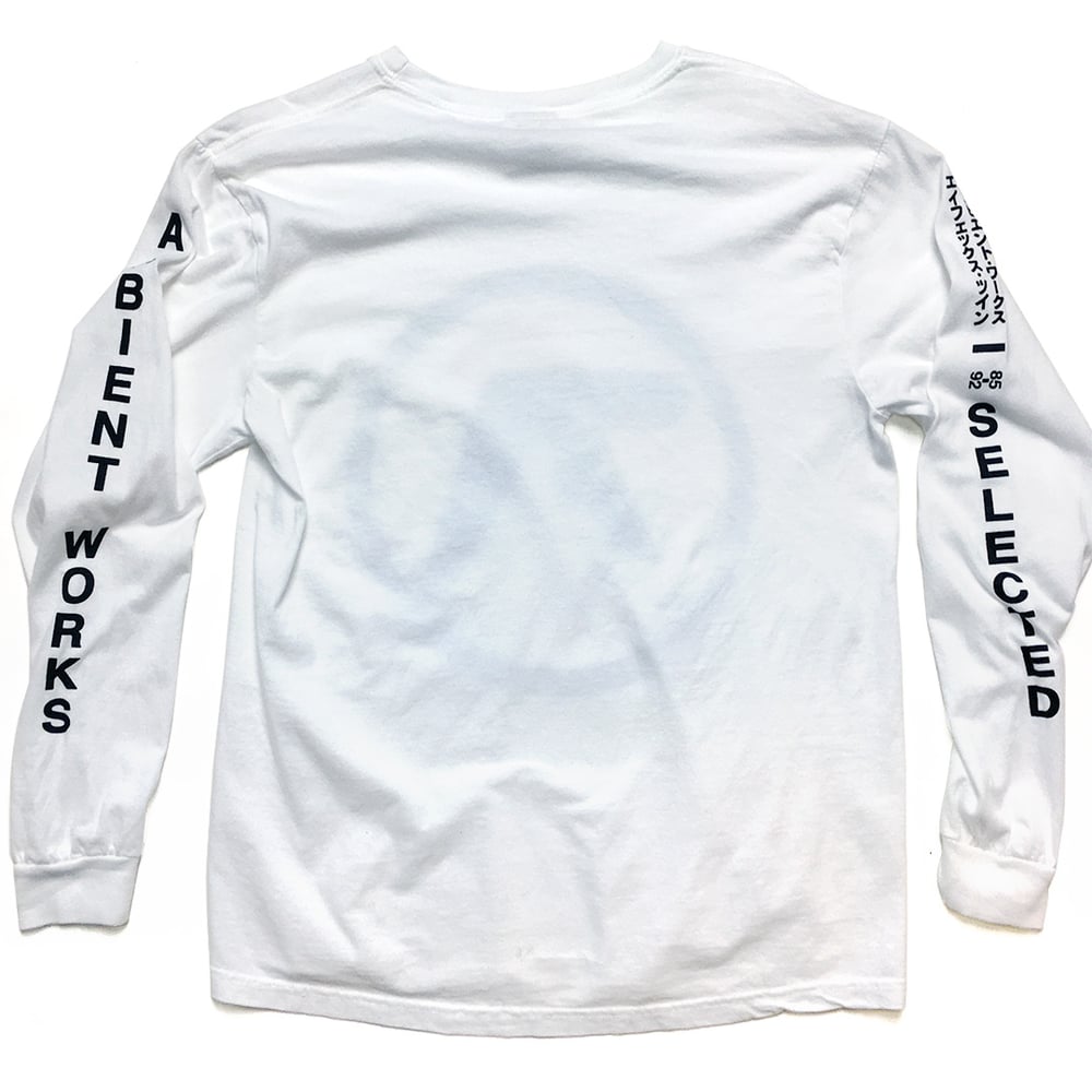 Selected Ambient Works long sleeve T-shirt (White)