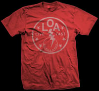 LORDS OF ALTAMONT "LOA" RED SHIRT