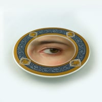 Image 2 of Lover Eye Pardo - Fine China Plate - #0780