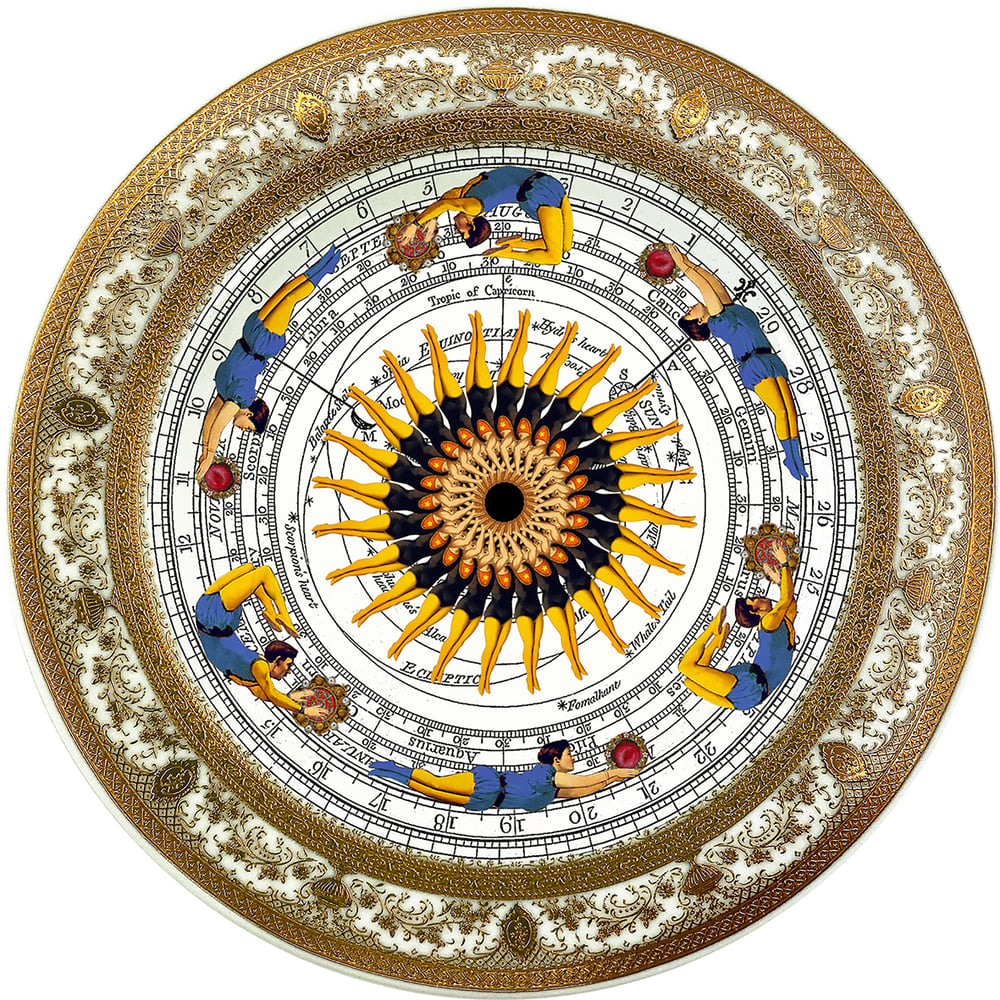 Image of Circus - Fine China Plate - #0783