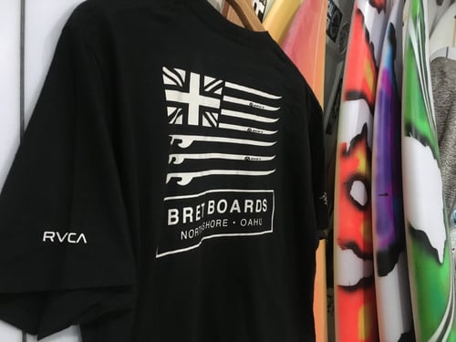 Image of Bret Boards X RVCA Black Tee