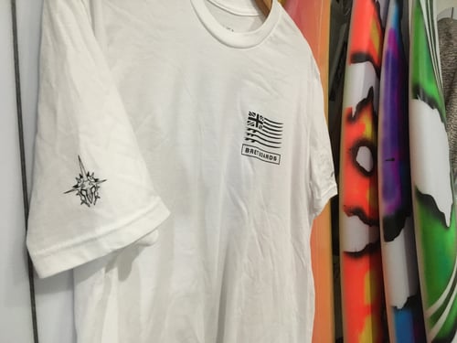 Image of Bret Boards X RVCA White Tee