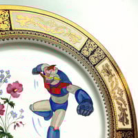 Image 3 of Mazinger Z- Large Fine China Plate - #0744