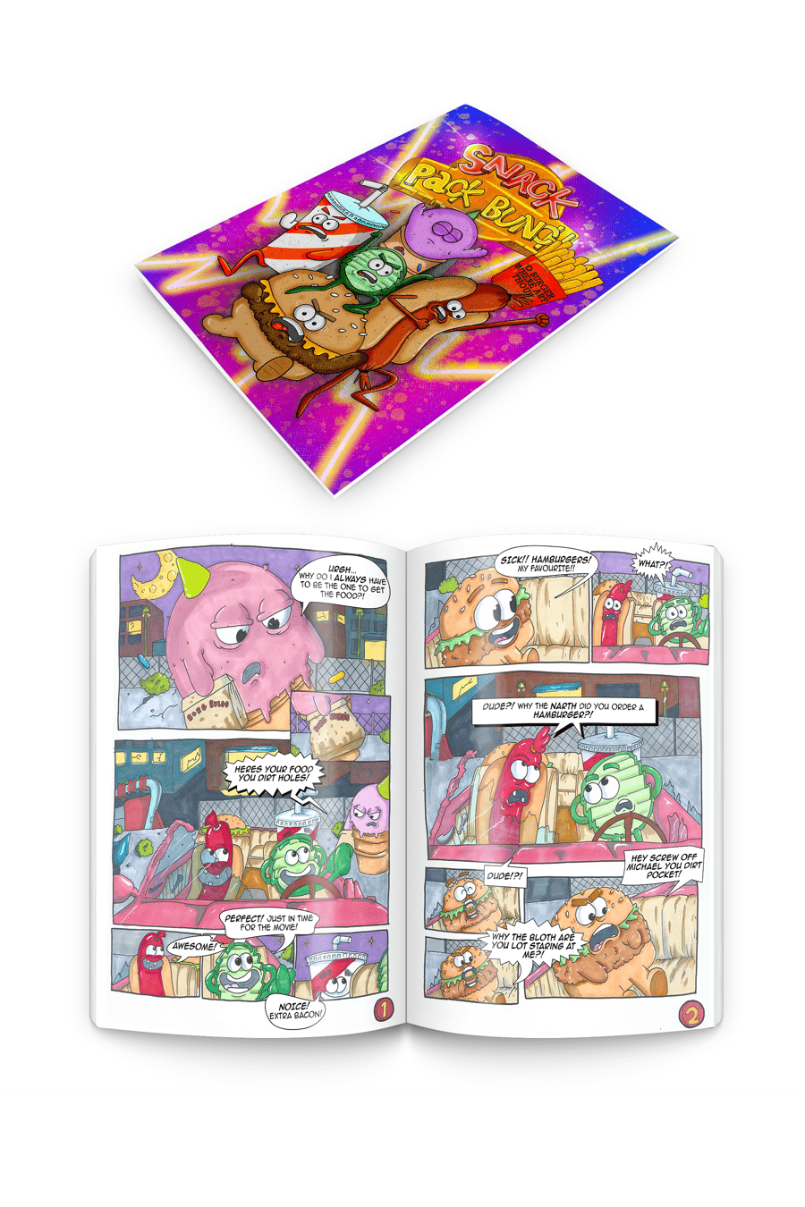 Image of SNACK PACK BUNCH Issue #1