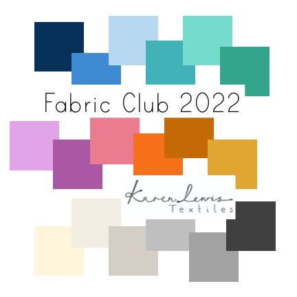 Image of FABRIC CLUB 2022 - HALF PANEL BUNDLE 4