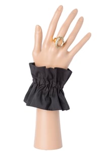 BLACK CUFFS - 1 pair