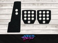 Image 2 of Fanatec V1 V2 V3 Clubsport Pedal Plate Grip Mod Sim Racing Drifting