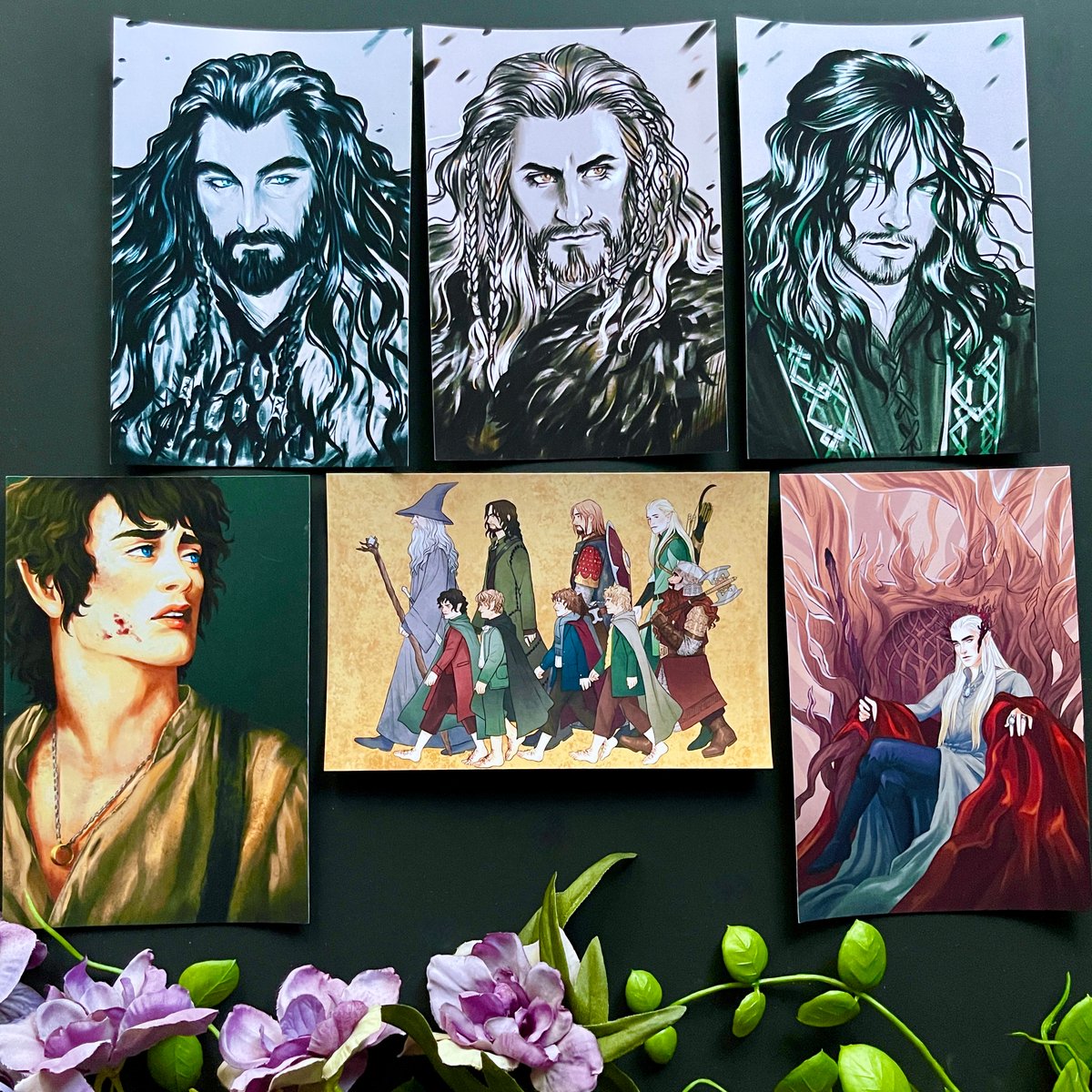 tolkien matte prints