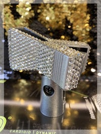 Image 3 of Crystal Covered Microphone Clip