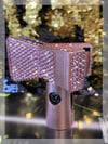 Crystal Covered Microphone Clip
