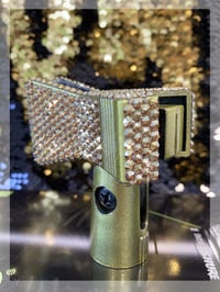 Image 4 of Crystal Covered Microphone Clip